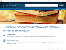 Tablet Screenshot of osdicionarios.com